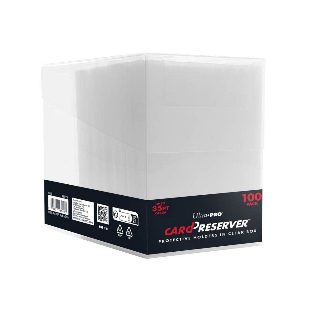 Ultra Pro: Card Preserver in Clear Box 100 Sleeve
