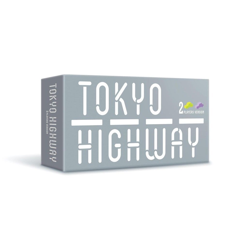 Tokyo Highway 2 Players Version board game box, gray and white design
