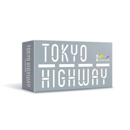 Tokyo Highway 2 Players Version board game box, gray and white design