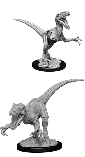 WizKids Deep Cuts Unpainted Miniatures Raptors - Good Games