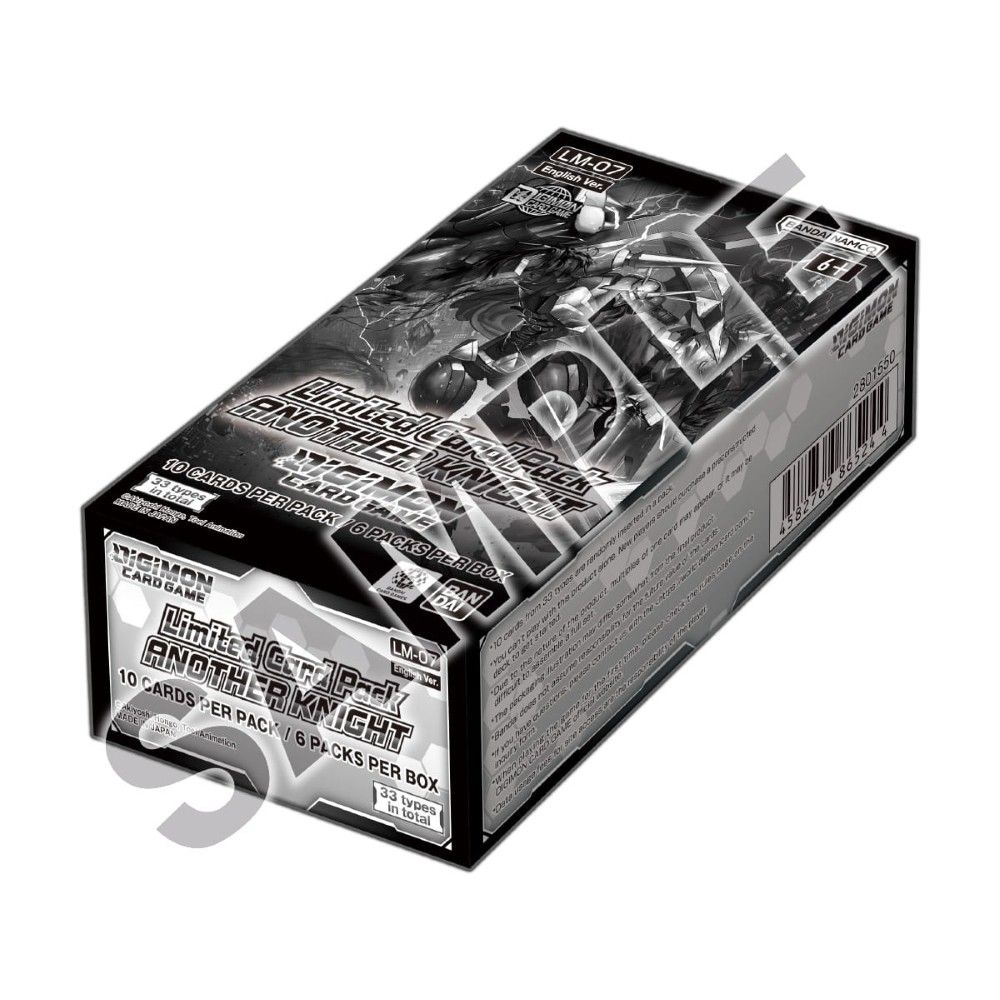 Digimon Card Game: Limited Card Pack Box – Another Knight LM-07