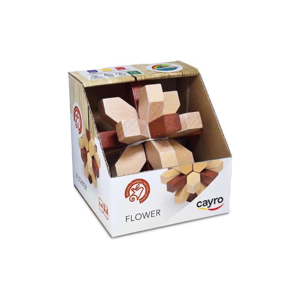 Cube Puzzle Flower 10 x 10
