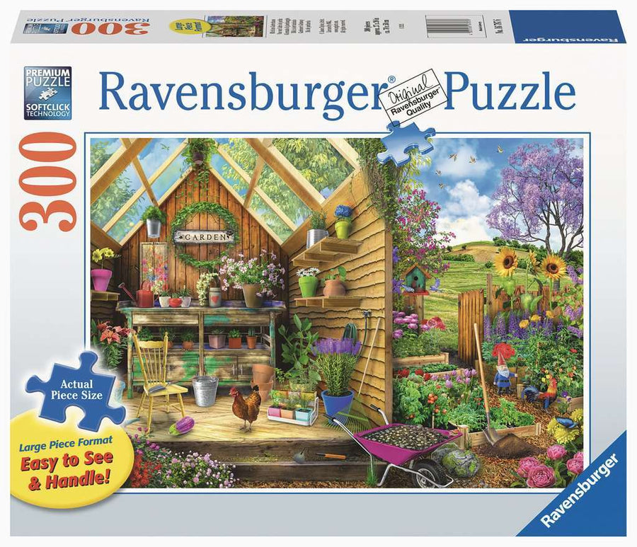 Ravensburger - Gardeners Getaway Large Format 300 Piece Jigsaw - Good Games