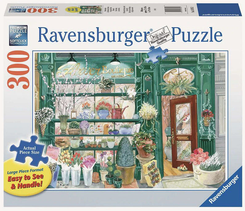 Ravensburger - Flower Shop Large Format 300 Piece Jigsaw - Good Games