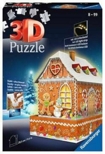 Ravensburger - Ginger Bread House Night Edition 216 Piece Puzzle - Good Games