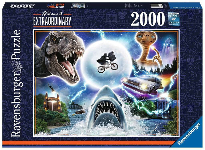 Ravensburger - Universal & Amblin Puzzle 2000 Piece Jigsaw - Good Games