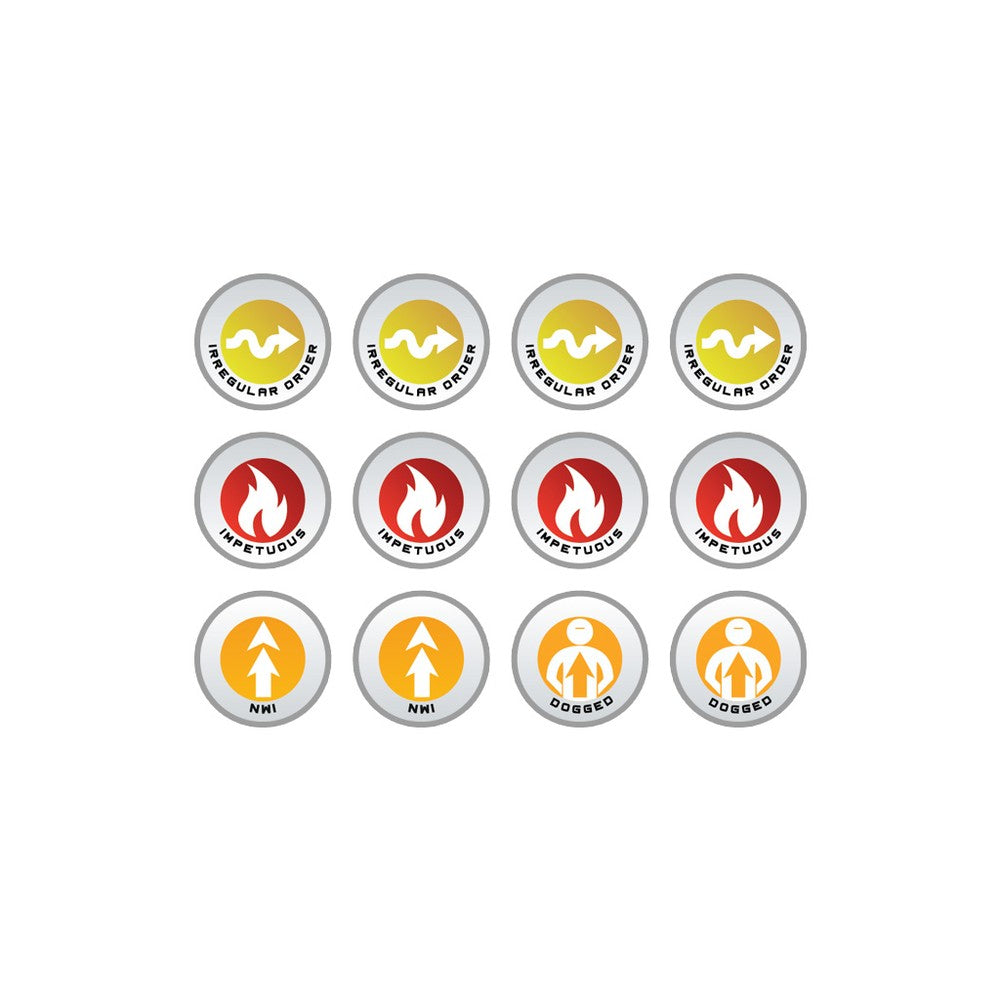 Micro Art Studio - Infinity Token Sets - N4 Infinity Tokens Warband - 12 Pieces