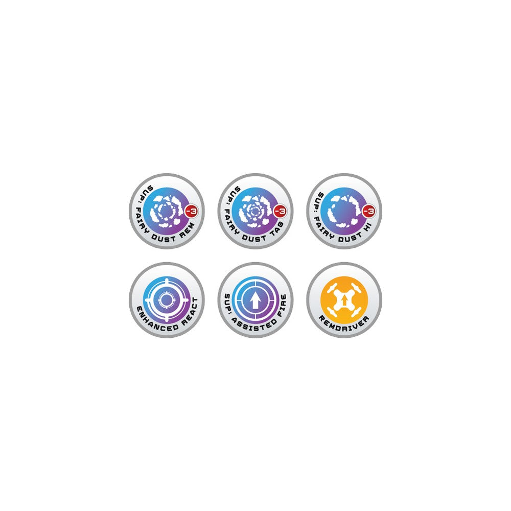 Micro Art Studio - Infinity Token Sets - N4 Infinity Tokens REM - 6 Pieces