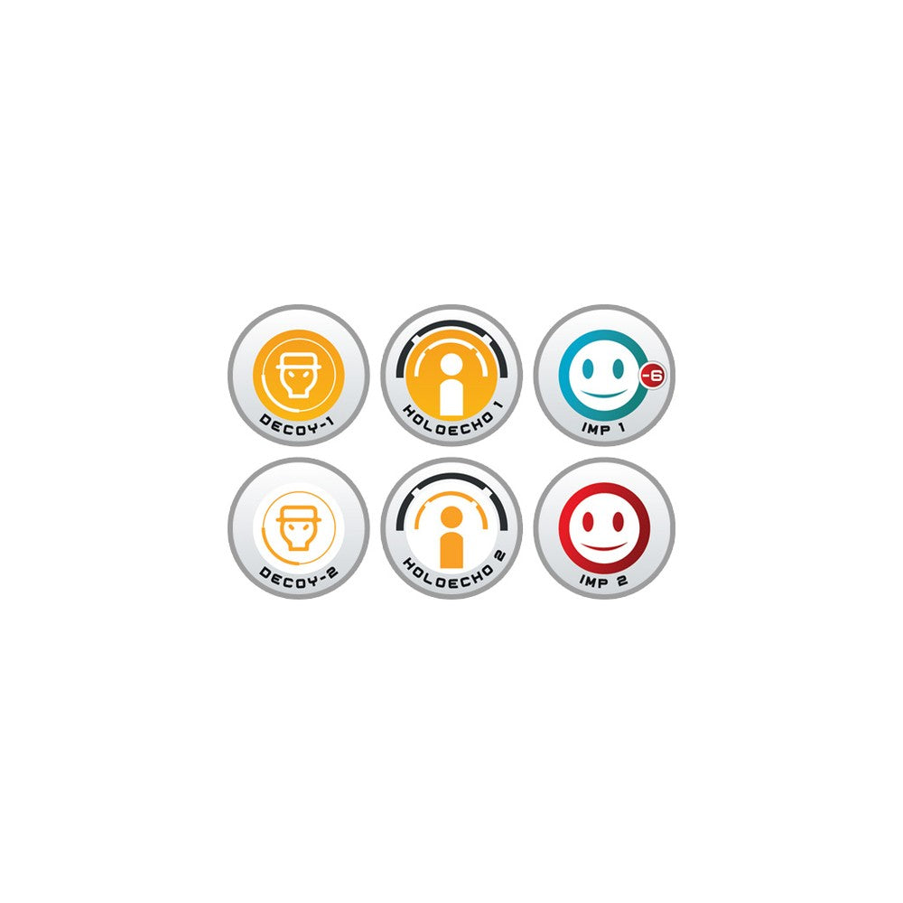 Micro Art Studio - Infinity Token Sets - N4 Infinity Tokens Mindgames - 6 Pieces