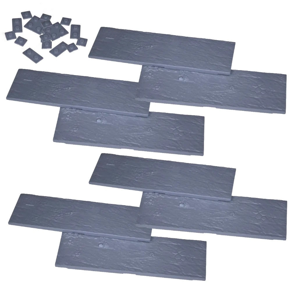 Kings of War - Modular Plastic Base Set (120x40) x 8 (4th Edition)