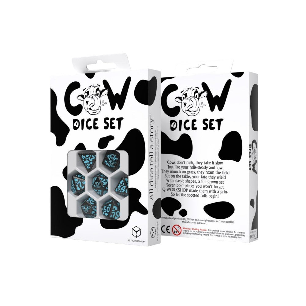 Q Workshop - Cow Dice Set: MOOlissa
