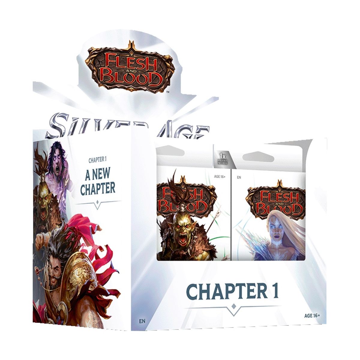 Flesh and Blood - Silver Age Chapter 1 Deck Display - Preorder