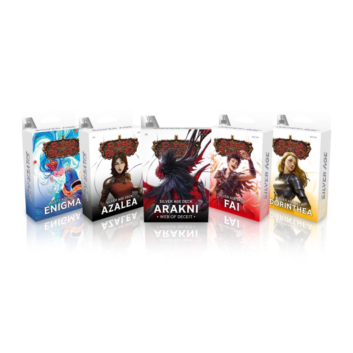Flesh and Blood - Silver Age Chapter 2 Deck Display - Preorder