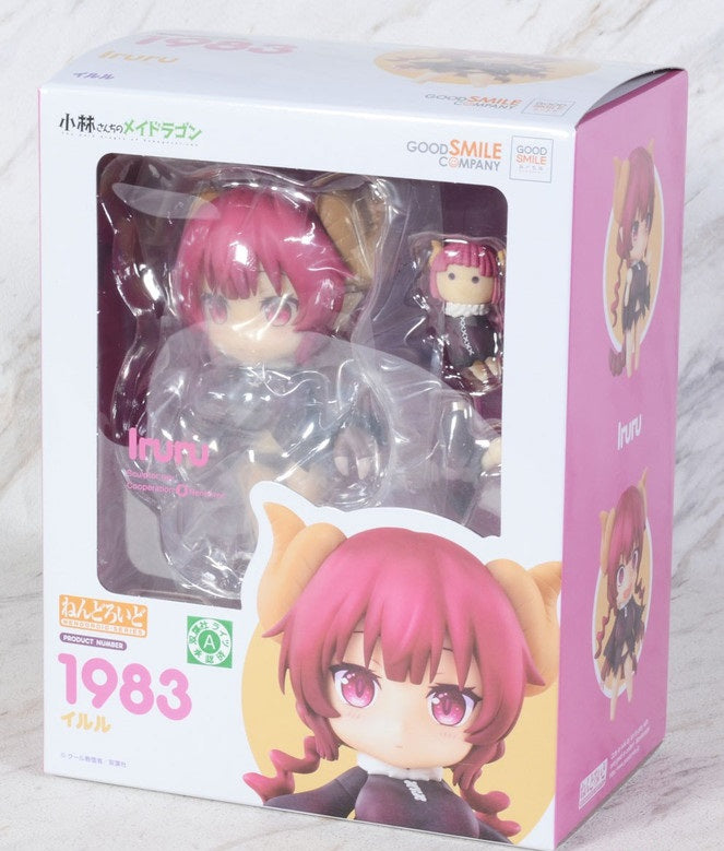 Good Smile Company Nendoroid 1983 Ilulu figure in box showing character design and included accessories