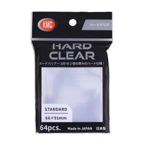 KMC Sleeves Hard Clear
