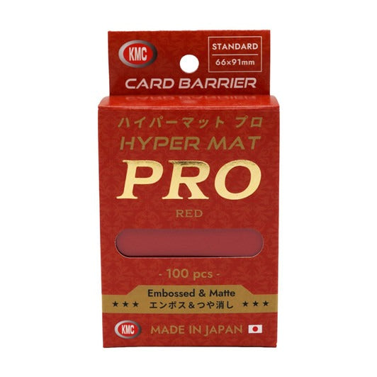 KMC Sleeves Hyper Mat PRO Red