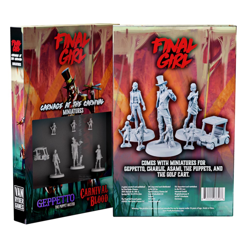 Final Girl: Miniatures Box - Carnage at the Carnival