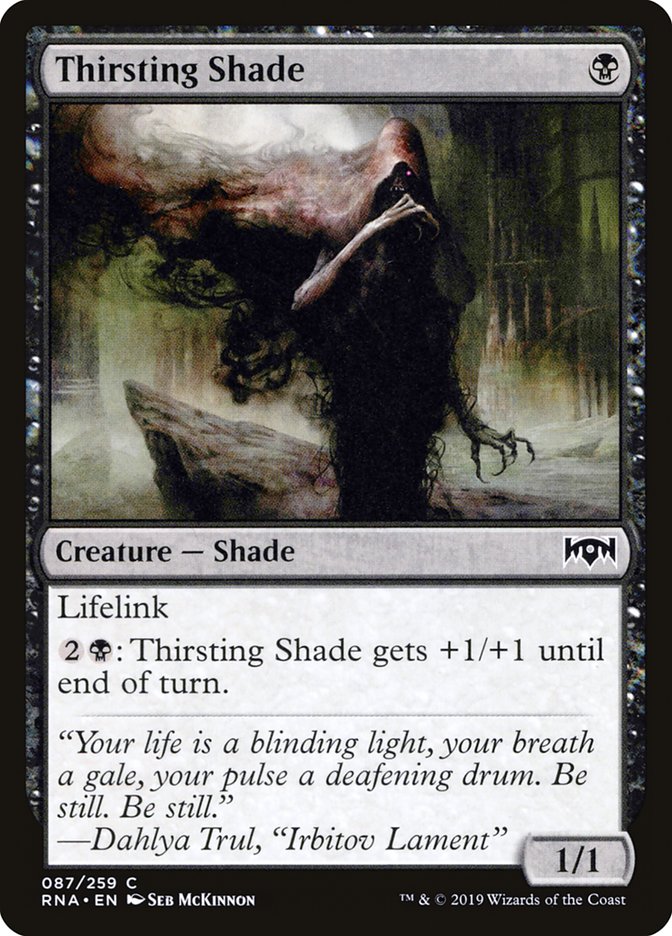 Thirsting Shade 87/259 (Ravnica Allegiance) 