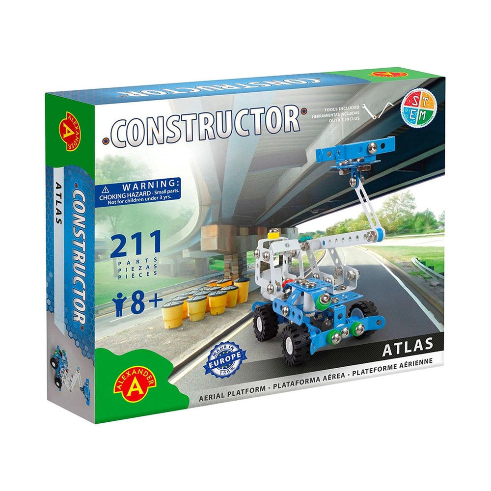 Constructor - Atlas Platform Truck 211 Pieces