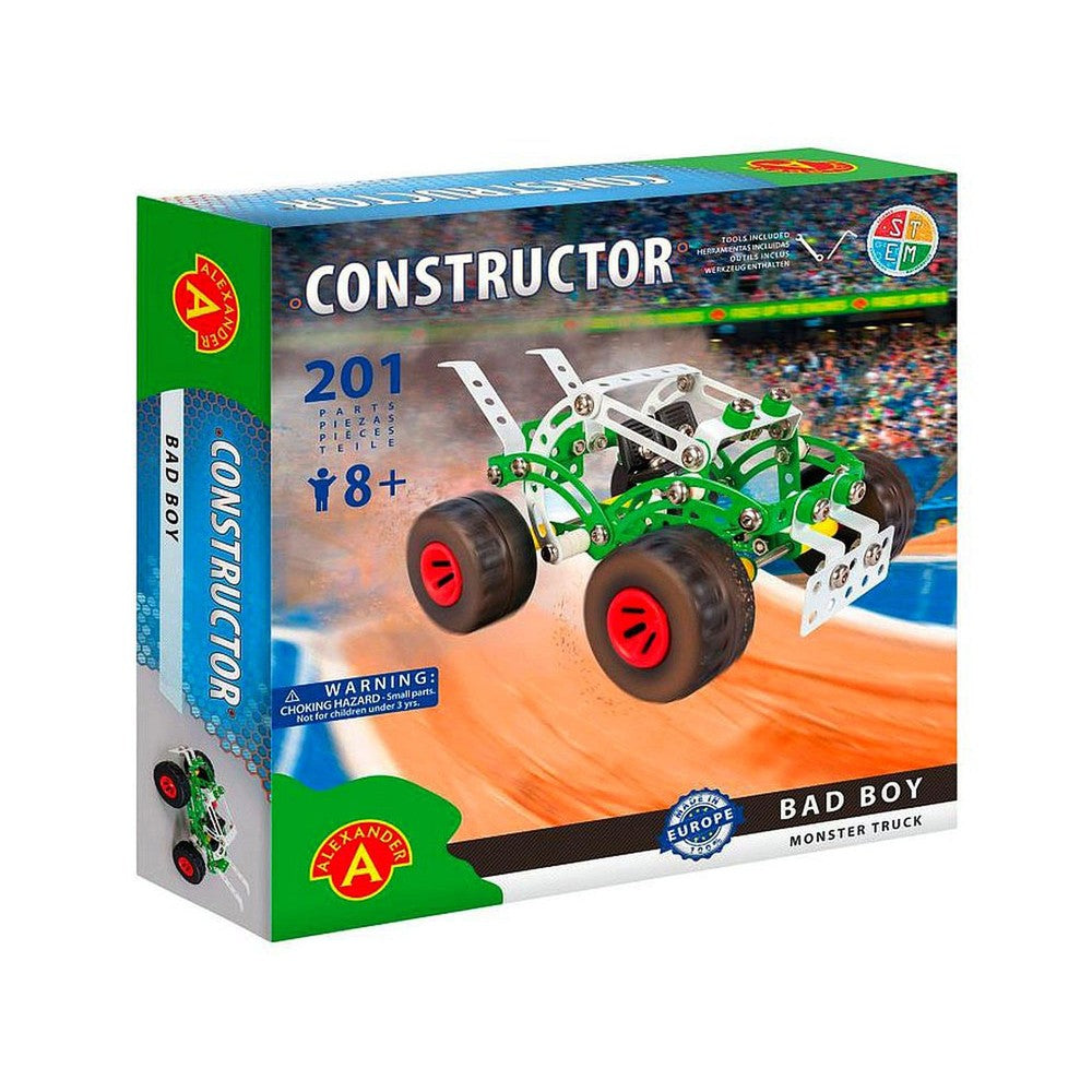 Constructor - Bad Boy Monster Truck 201 Pieces