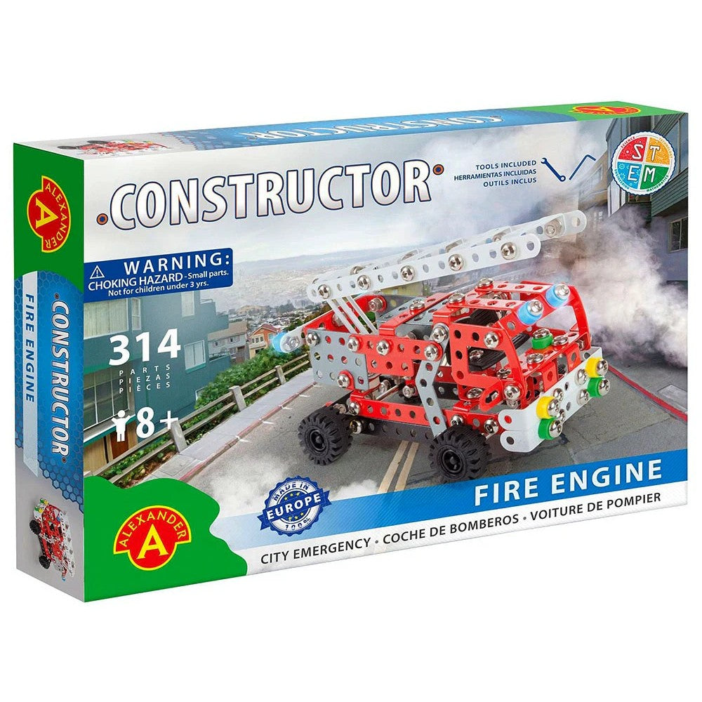 Constructor - Fire Engine City Emergency 314 Pieces