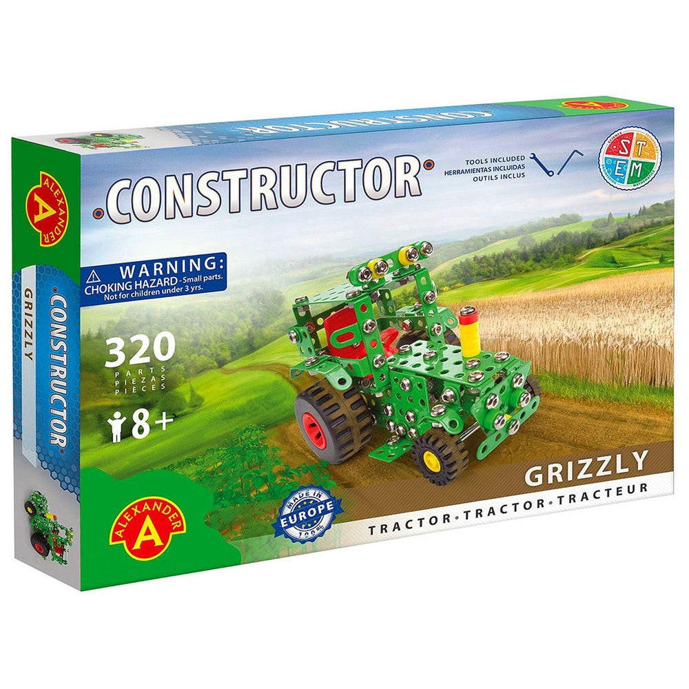 Constructor - Grizzly Tractor 320 Pieces