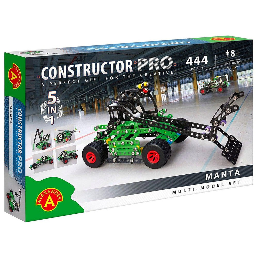Constructor - Manta 5-In-1 Set 443 Pieces