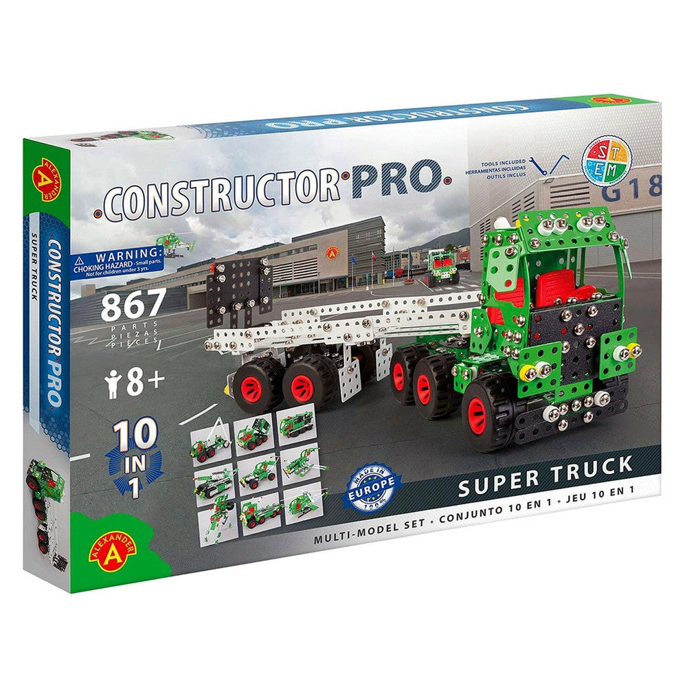 Constructor - Super Truck 10-In-1 867 Pieces