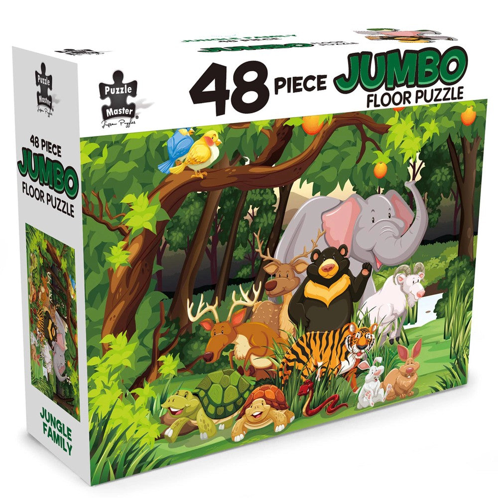 BMS Jungle Family Jumbo Floor Puzzle