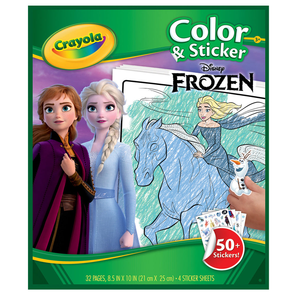 Frozen Colour & Sticker Book