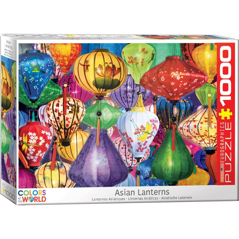 Eurographics - Asian Lanterns 1000 Piece Puzzle