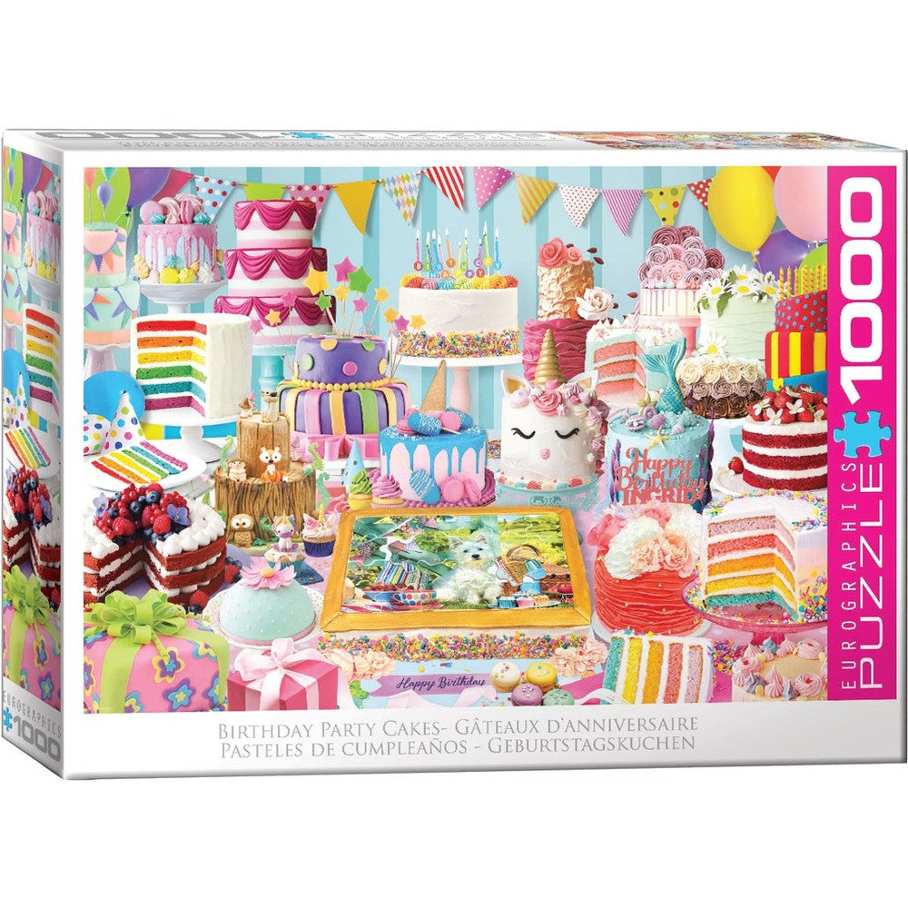 Eurographics - Birthday Cake Party 1000 Piece Puzzle