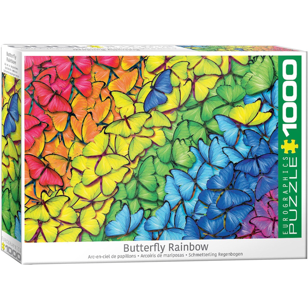 Eurographics - Butterfly Rainbow 1000 Piece Puzzle