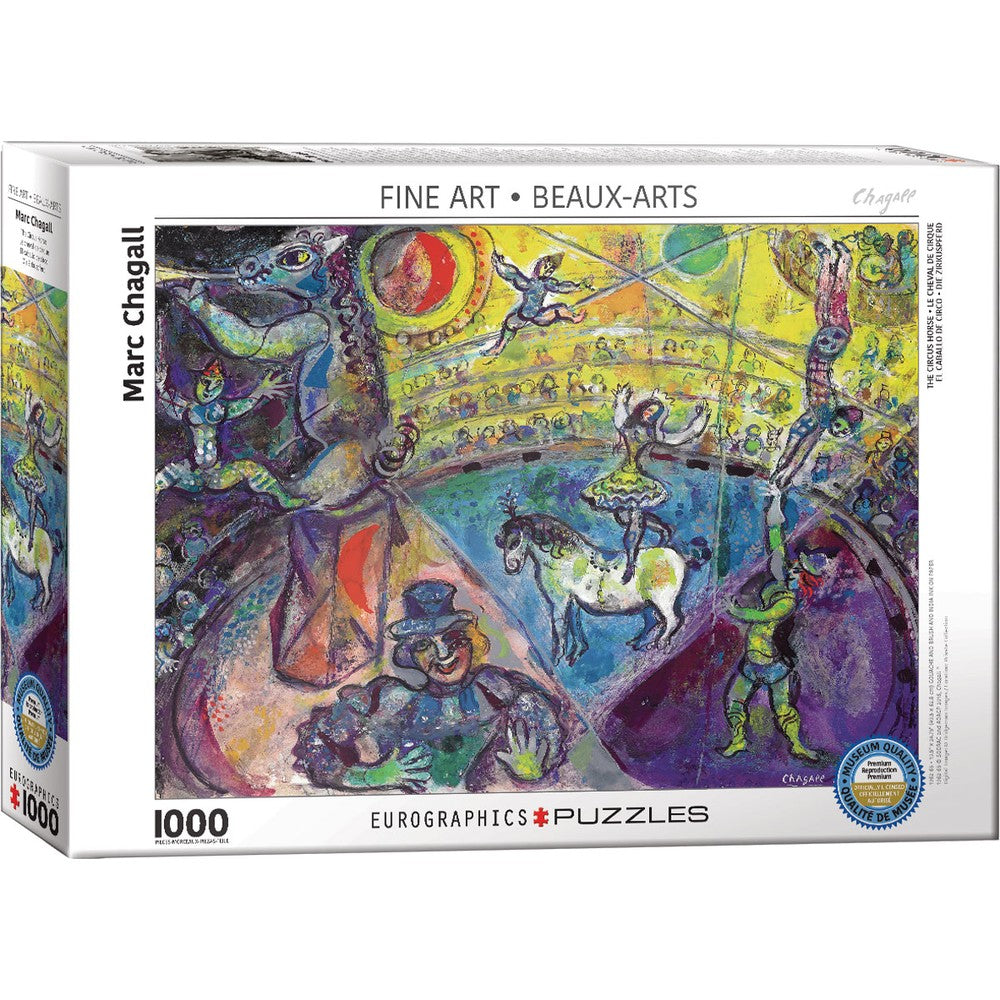 Eurographics - Chagall -  Circus Horse 1000 Piece Puzzle