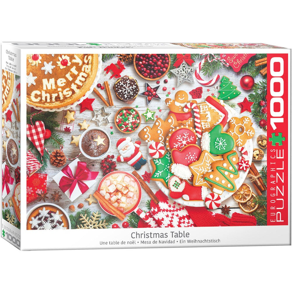 Eurographics - Christmas Table 1000 Piece Puzzle