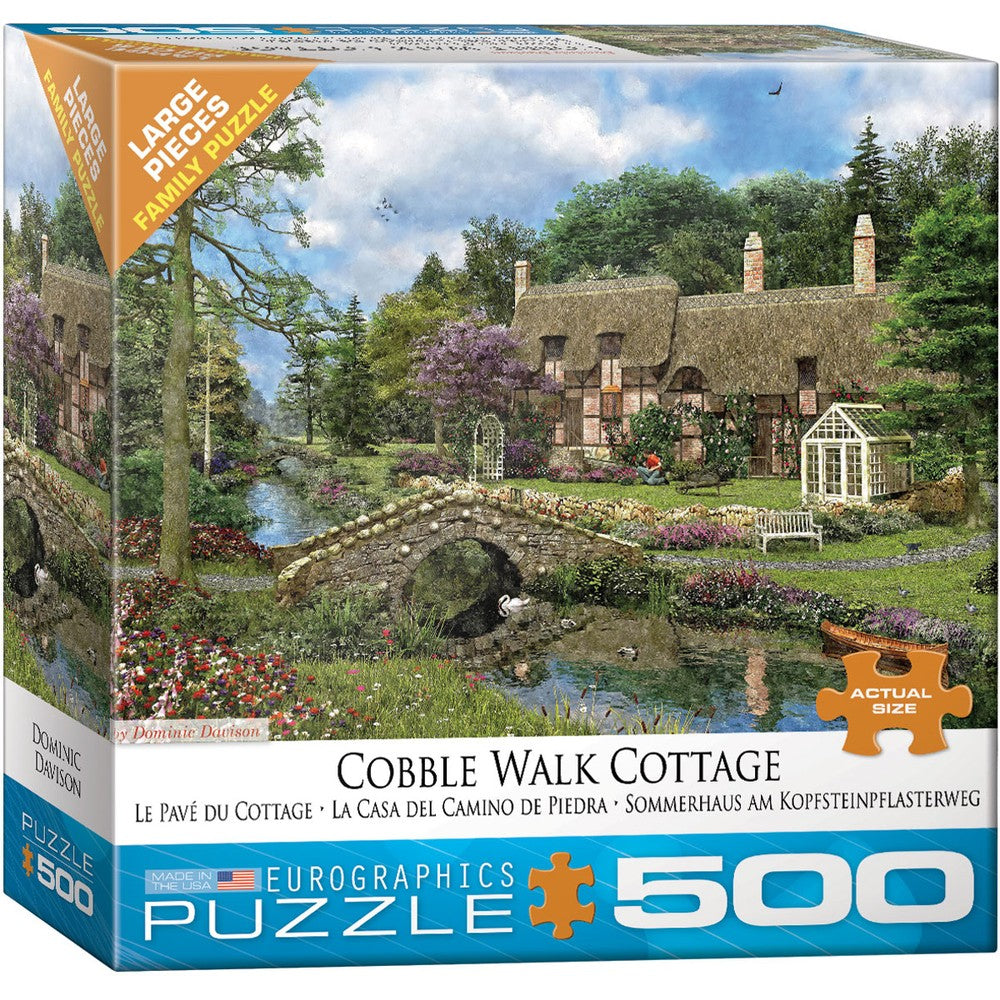 Eurographics - Cobble Walk Cottage 500 Piece Puzzle
