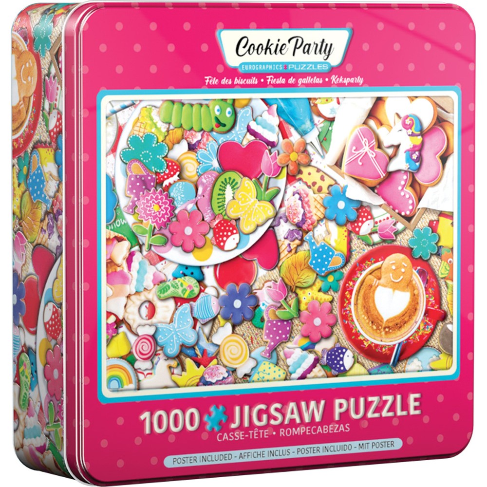 Eurographics - Cookie Party 1000 Piece Puzzle Tin