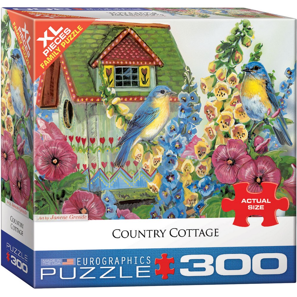 Country Cottage 300 Piece Puzzle