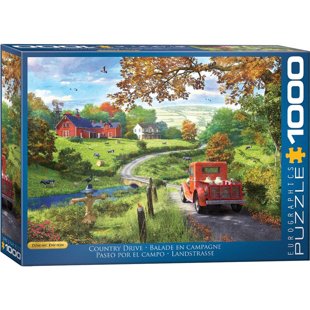 Eurographics - Country Drive 1000 Piece Puzzle