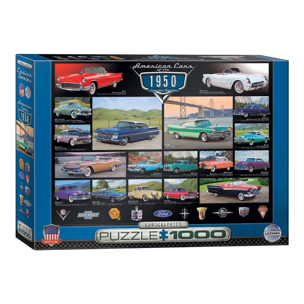 Eurographics - Cruisin' Classics 1950S 1000 Piece Puzzle