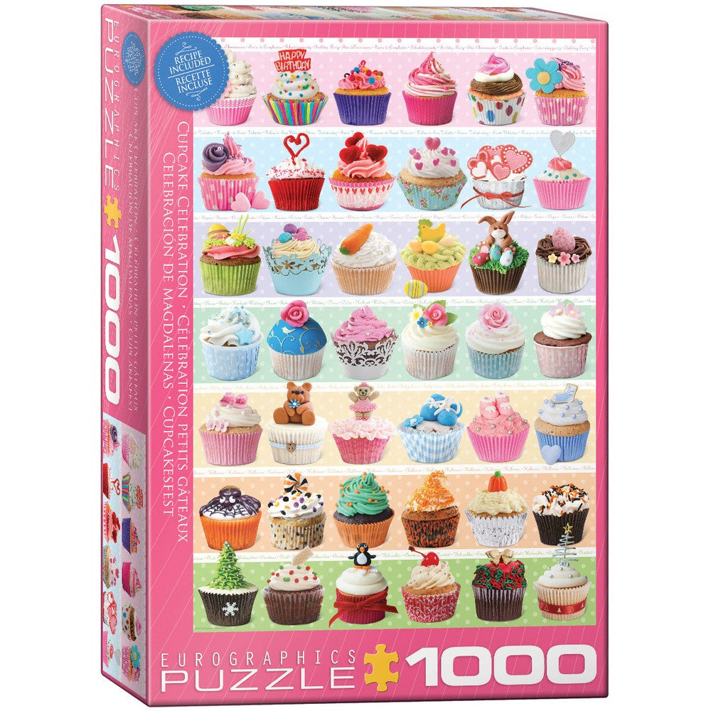 Eurographics - Cupcake Celebration 1000 Piece Puzzle