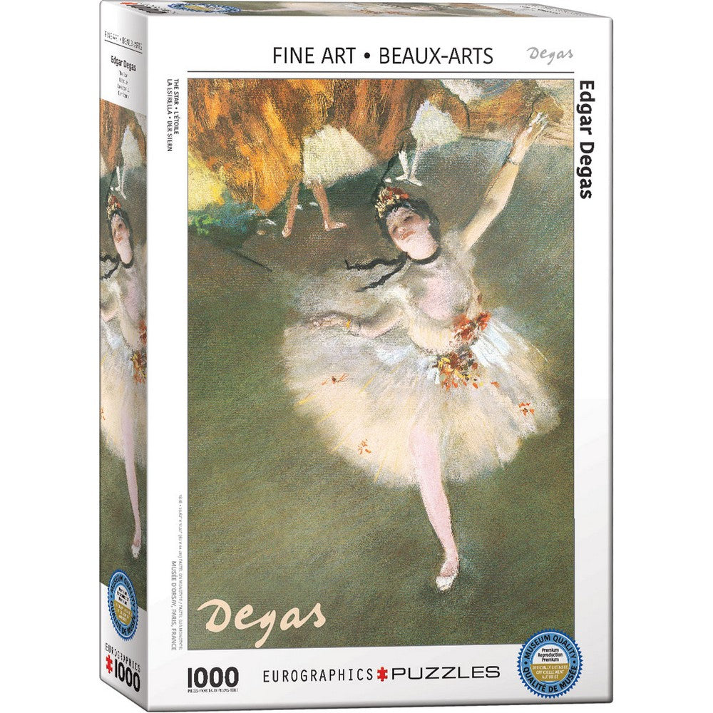 Eurographics - Degas -  Ballerina 1000 Piece Puzzle
