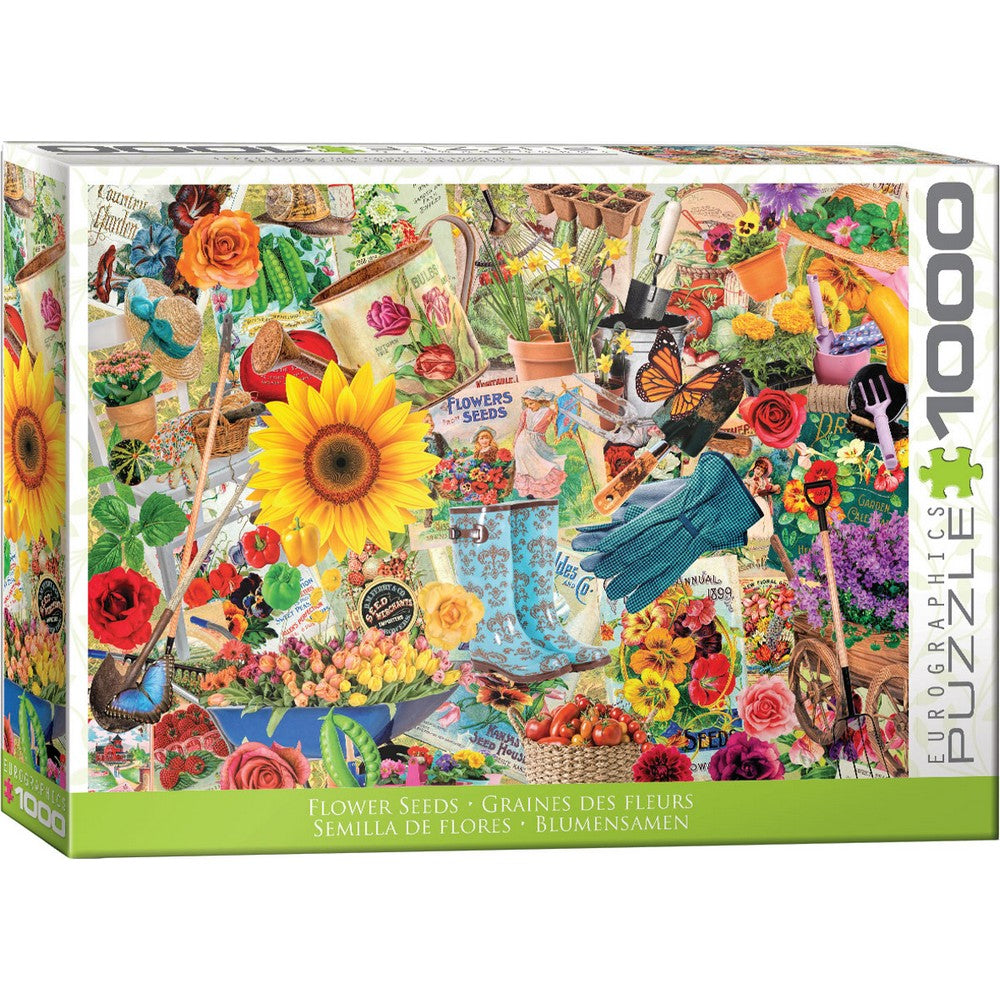 Eurographics - Flower Seeds 1000 Piece Puzzle