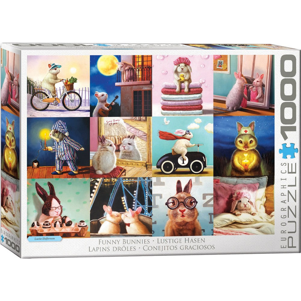 Eurographics - Funny Bunnies 1000 Piece Puzzle