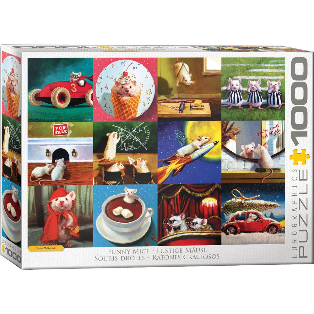 Eurographics - Funny Mice 1000 Piece Puzzle