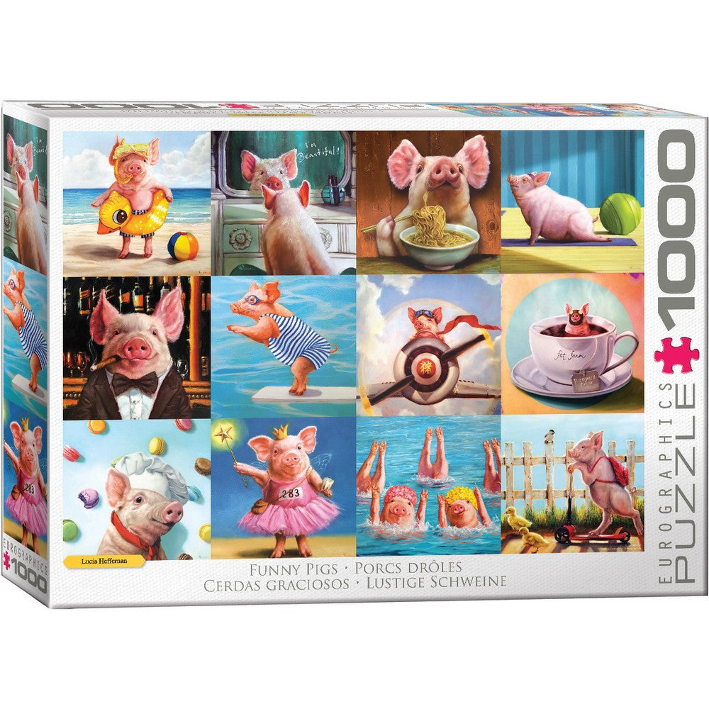 Eurographics - Funny Pigs 1000 Piece Puzzle