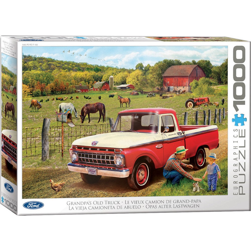 Eurographics - Grandpa's Old Ford Truck 1000 Piece Puzzle