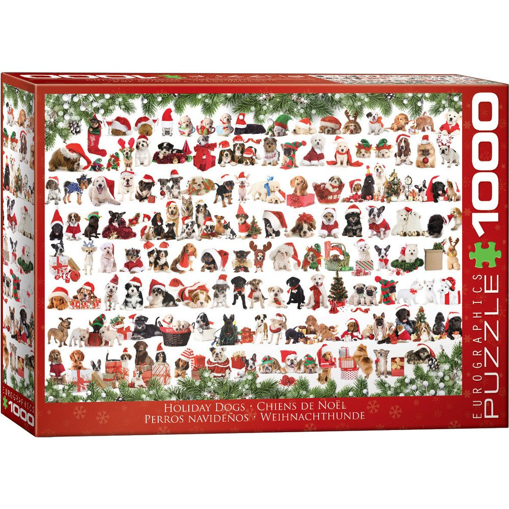 Eurographics - Holiday Dogs 1000 Piece Puzzle
