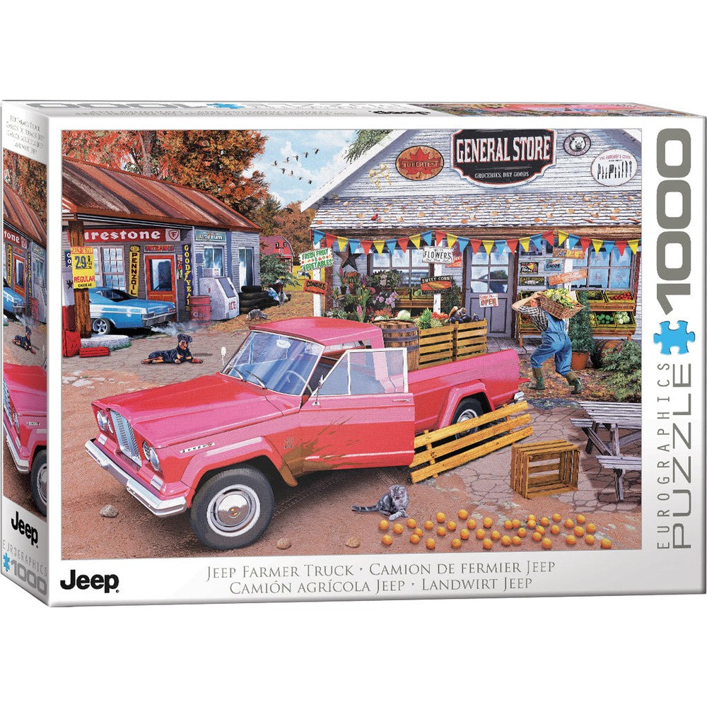 Eurographics - Jeep Farmer Truck 1000 Piece Puzzle