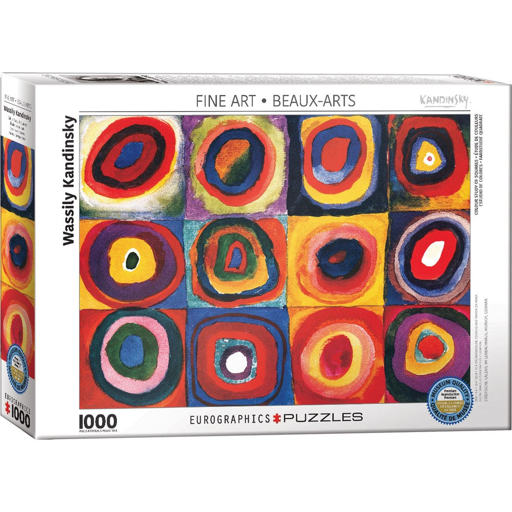 Eurographics - Kandinsky -  Color Study Squares
